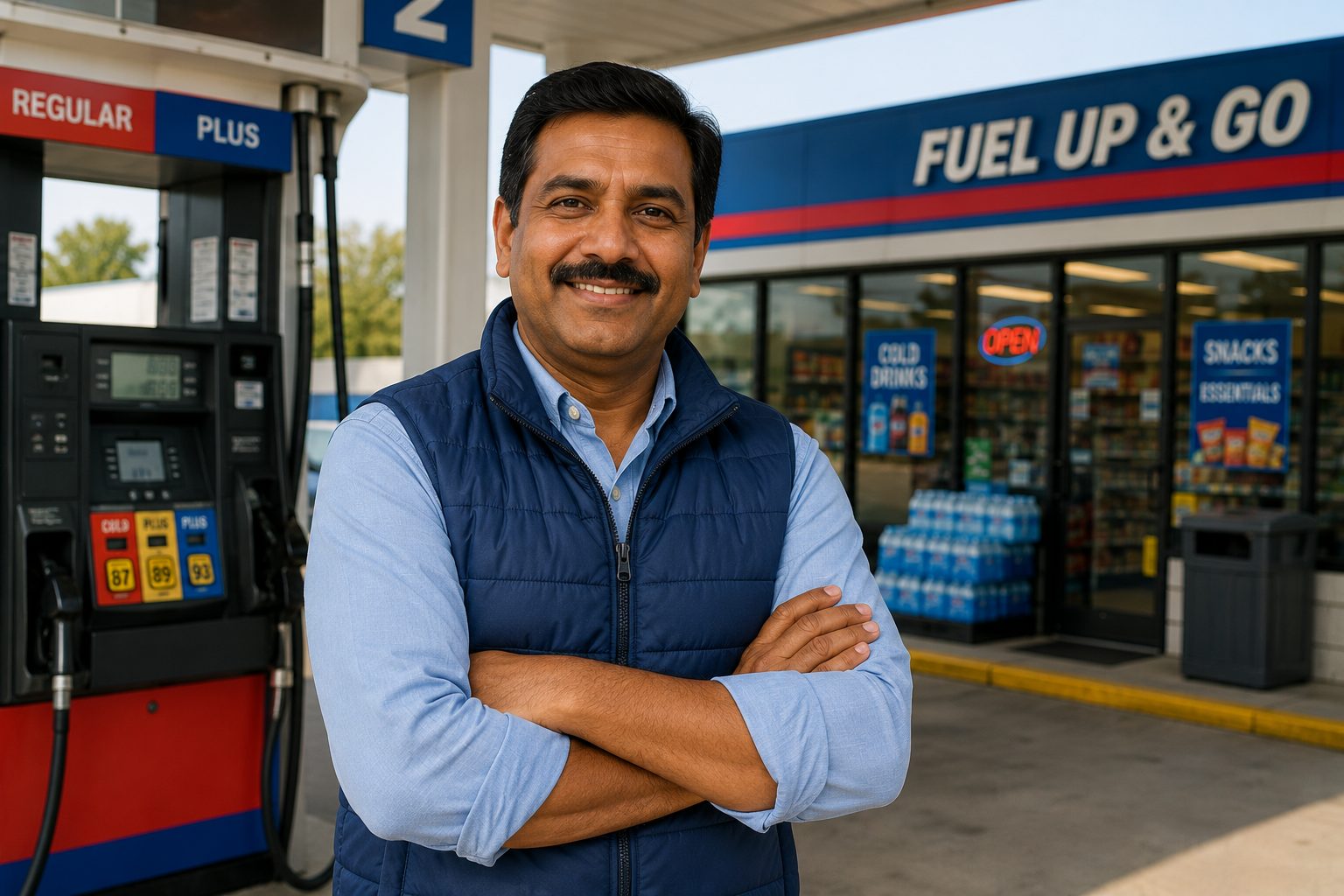 Gas station owner